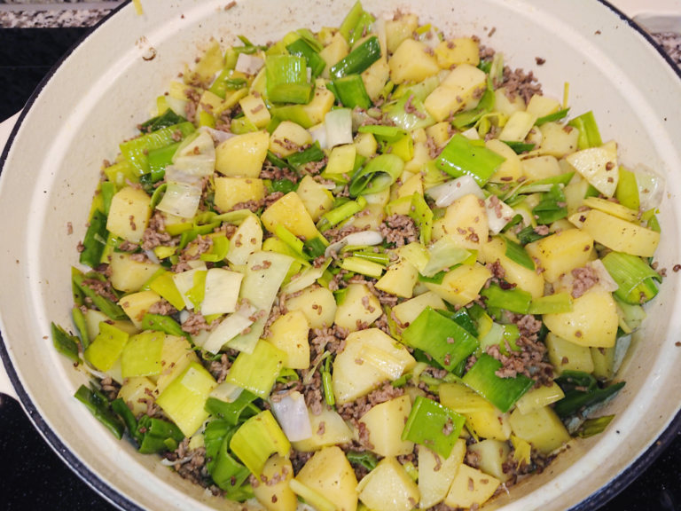 Hackfleisch Lauch Kartoffel Pfanne – Der Genussheimwerker